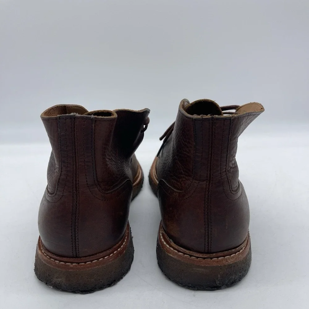 Polo Ralph Lauren Karlyle Mens Approximate Size 9/9.5 Chukka Boots Brown Leather